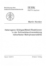Heterogene Glühgas/Metall-Reaktionen in der Schmelztauchveredelung höherfester Mehrphasenstähle - Martin Norden