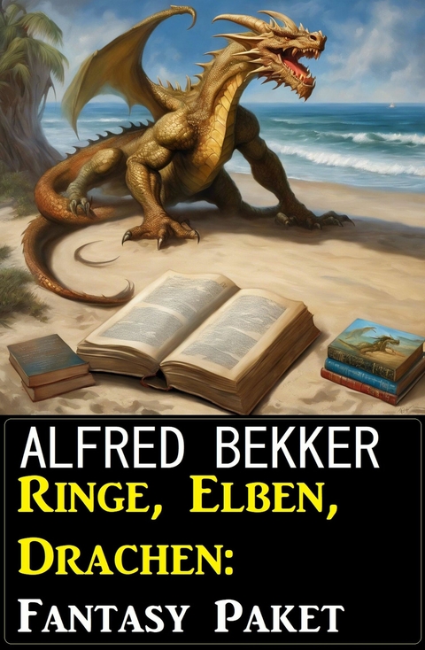 Ringe, Elben, Drachen: Fantasy Paket -  Alfred Bekker