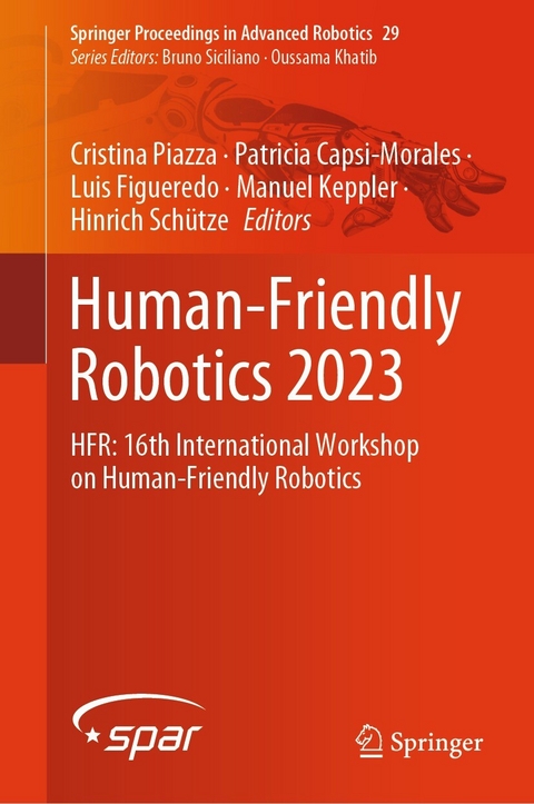 Human-Friendly Robotics 2023 - 
