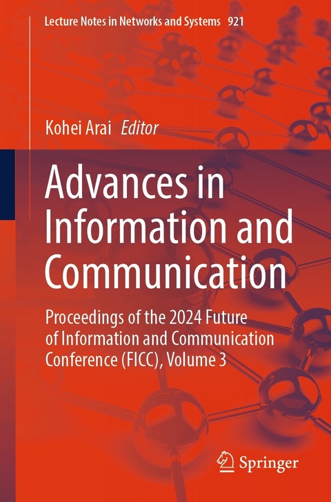Advances in Information and Communication - 