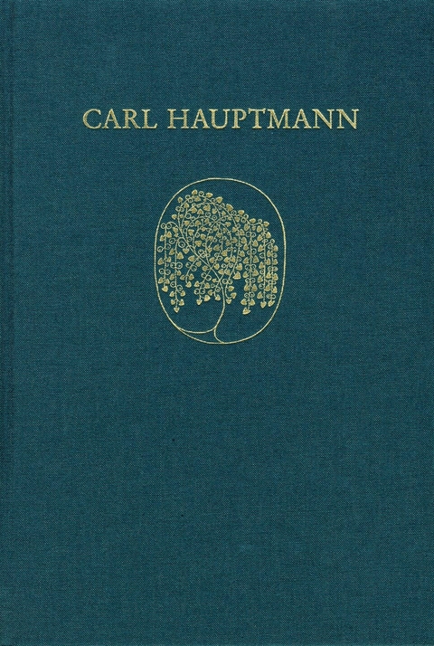 Carl Hauptmann: Sämtliche Werke / Band XVI,1-2: Briefe II -  Carl Hauptmann