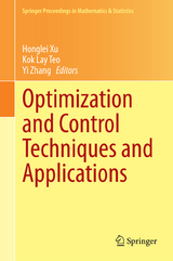 Optimization and Control Techniques and Applications - 