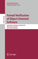 Formal Verification of Object-Oriented Software - 