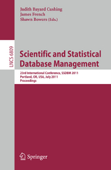 Scientific and Statistical Database Management - 