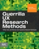 Guerilla UX Research Methods - Russ Unger; Todd Zaki Warfel