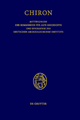 Chiron. Mitteilungen der Kommission für Alte Geschichte und Epigraphik des Deutschen Archäologischen Instituts / 2007