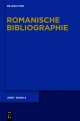 Romanische Bibliographie. Jahrgang 2009 (Holtus, Günter: Romanische Bibliographie)