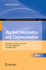 Applied Informatics and Communication, Part I - 