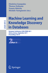 Machine Learning and Knowledge Discovery in Databases, Part II - 