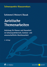 Juristische Themenarbeiten - Roland Schimmel, Mirko Weinert, Denis Basak