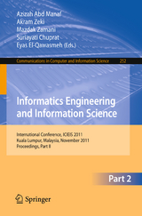 Informatics Engineering and Information Science, Part II - 