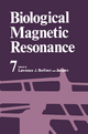 Biological Magnetic Resonance: Volume 7 Lawrence Berliner Author
