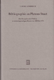Bibliographie zu Platons Staat: Die Rezeption der Politeia im deutschsprachigen Raum von 1800 bis 1970