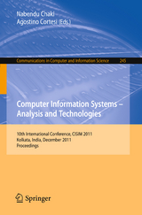 Computer Information Systems - Analysis and Technologies - 
