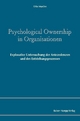 Psychological Ownership in Organisationen