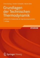 Grundlagen der Technischen Thermodynamik - Doering, Ernst; Schedwill, Herbert; Dehli, Martin