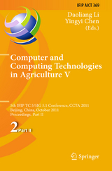 Computer and Computing Technologies in Agriculture - 