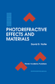 Photorefractive Effects and Materials - David D. Nolte