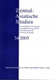 Zentralasiatische Studien des Seminars für Sprach- und Kulturwissenschaft Zentralasiens der Universität Bonn 34 (2005) - Peter Schwieger
