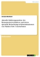 Aktuelle ErklÃ¤rungsansÃ¤tze des Konsumentenverhaltens und deren spezielle Betrachtung in Krisensituationen von Marken bzw. Unternehmen Ursula Menhart