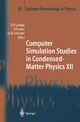 Computer Simulation Studies in Condensed-Matter Physics XII: Proceedings of the Twelfth Workshop, Athens, G.A., U.S.A., March 8-12, 1999 (Springer Proceedings in Physics, 85, Band 85)