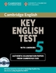 Cambridge Key English Test 5 Self Study Pack: Official Examination Papers from University of Cambridge ESOL Examinations [With CD (Audio)] (KET Practice Tests)