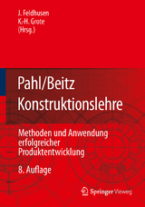 Pahl/Beitz Konstruktionslehre - Feldhusen, Jörg; Grote, Karl-Heinrich