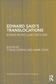 Edward Said's Translocations - Tobias Doring; Mark Stein