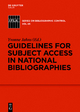 Guidelines for Subject Access in National Bibliographies IFLA Working Group on Guidelines for Subject Access by National Bibliographic Agencies Author