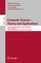 Computer Science -- Theory and Applications - 