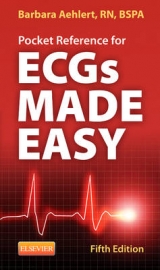 Pocket Reference for ECGs Made Easy - Aehlert, Barbara J