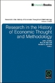 Research in the History of Economic Thought and Methodology - Ross B. Emmett; Jeff E. Biddle; Marianne Johnson; Warren J. Samuels; Noel W. Thompson