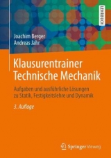 Klausurentrainer Technische Mechanik - Berger, Joachim; Jahr, Andreas
