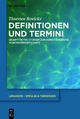 Definitionen und Termini - Thorsten Roelcke
