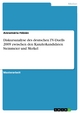 Diskursanalyse des deutschen TV-Duells 2009 zwischen den Kanzlerkandidaten Steinmeier und Merkel - Annamária Fábián