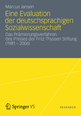 Eine Evaluation der deutschsprachigen Sozialwissenschaft - Marcus Jansen