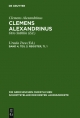 Clemens Alexandrinus / Register, 1 - Ursula Treu