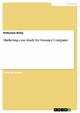 Marketing case study for Sonance Company - Peterson Kelly