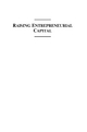 Raising Entrepreneurial Capital - Suzanne M. Erickson;  John B. Vinturella
