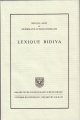 Lexique Bidiya: Une langue centre-africaine (Republique du Tchad) avec une introduction grammaticale