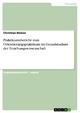 Praktikumsbericht zum Orientierungspraktikum im Grundstudium der Erziehungswissenschaft - Christian Heinze