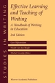 Effective Learning and Teaching of Writing - Gert Rijlaarsdam; Huub Bergh; Michel Couzijn