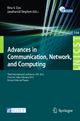 Advances in Communication, Network, and Computing - Vinu V Das; Janahanlal Stephen