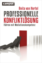 Professionelle Konfliktlösung - Hertel, Anita von