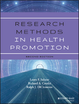 Research Methods in Health Promotion -  Richard Crosby,  Ralph J. DiClemente,  Laura F. Salazar