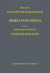Iberia Pontificia. Vol. I: Dioeceses exemptae - Daniel Berger