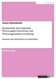 Kommunale und regionale Wohnungsbeobachtung und Wohnungsmarktentwicklung - Jochen Bethscheider