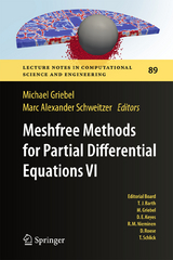 Meshfree Methods for Partial Differential Equations VI - 