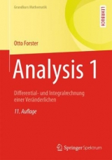 Analysis 1 - Forster, Otto