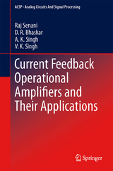Current Feedback Operational Amplifiers and Their Applications - Raj Senani, D. R. Bhaskar, A. K. Singh, V. K. Singh